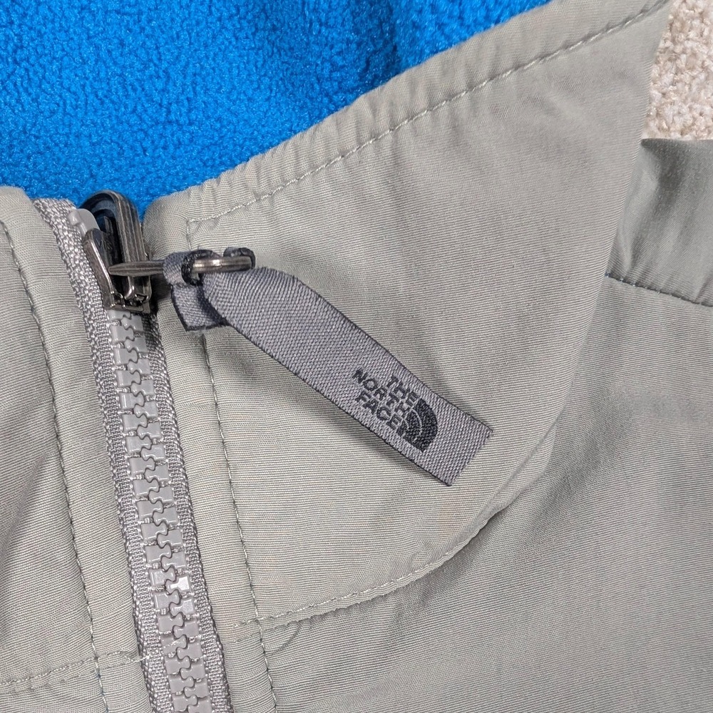 The North Face Jacket Womens Small Blue Gray Denali Polartec Fleece Full‎ Zip - Picture 5 of 12